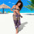 Hawaii Sarong Purple Polynesian Monstera Patterns - Polynesian Pride