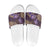 Hawaii Slide Sandals Purple Polynesian Monstera Patterns - Polynesian Pride
