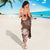 Hawaii Sarong Brown Polynesian Monstera Patterns - Polynesian Pride