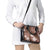 Hawaii Shoulder Handbag Brown Polynesian Monstera Patterns - Polynesian Pride