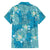 Hawaii Hawaiian Shirt Teal Polynesian Monstera Patterns - Polynesian Pride