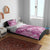 Hawaii Bedding Set Magenta Polynesian Monstera Patterns - Polynesian Pride