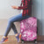 Hawaii Luggage Cover Magenta Polynesian Monstera Patterns - Polynesian Pride