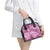 Hawaii Shoulder Handbag Magenta Polynesian Monstera Patterns - Polynesian Pride