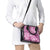 Hawaii Shoulder Handbag Magenta Polynesian Monstera Patterns - Polynesian Pride