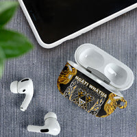 Aotearoa Ngati Whatua AirPods Case Maori Tribal Gold Paua Shell Pattern