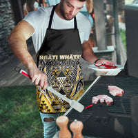 Aotearoa Ngati Whatua Apron Maori Tribal Gold Paua Shell Pattern
