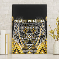 Aotearoa Ngati Whatua Canvas Wall Art Maori Tribal Gold Paua Shell Pattern