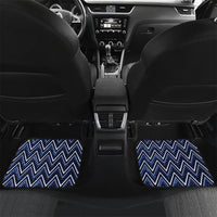 Aotearoa Tuwharetoa Car Mats Maori Tribal Navy Paua Shell Pattern