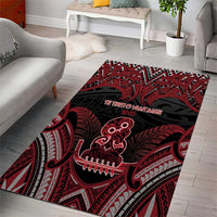 New Zealand Waitangi Day Area Rug Te Tiriti O Waitangi 1840 - Polynesian Pride