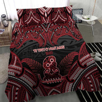 New Zealand Waitangi Day Bedding Set Te Tiriti O Waitangi 1840 DT05 - Polynesian Pride