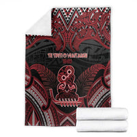 New Zealand Waitangi Day Blanket Te Tiriti O Waitangi 1840 - Polynesian Pride