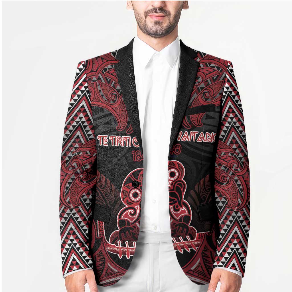 Personalised New Zealand Waitangi Day Blazer Te Tiriti O Waitangi 1840 - Polynesian Pride