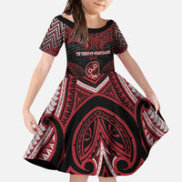 Personalised New Zealand Waitangi Day Family Matching Puletasi and Hawaiian Shirt Te Tiriti O Waitangi 1840 - Polynesian Pride