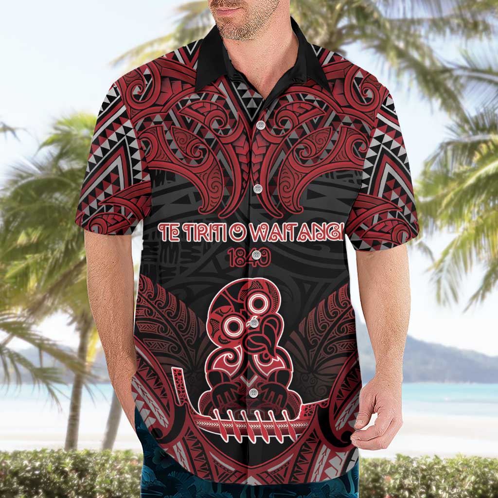 Personalised New Zealand Waitangi Day Hawaiian Shirt Te Tiriti O Waitangi 1840 DT05 - Polynesian Pride
