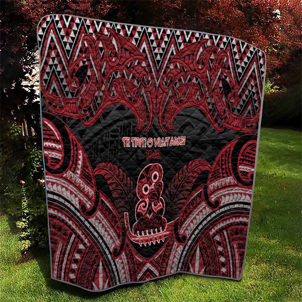 New Zealand Waitangi Day Quilt Te Tiriti O Waitangi 1840 - Polynesian Pride