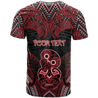 Personalised New Zealand Waitangi Day T Shirt Te Tiriti O Waitangi 1840 - Polynesian Pride