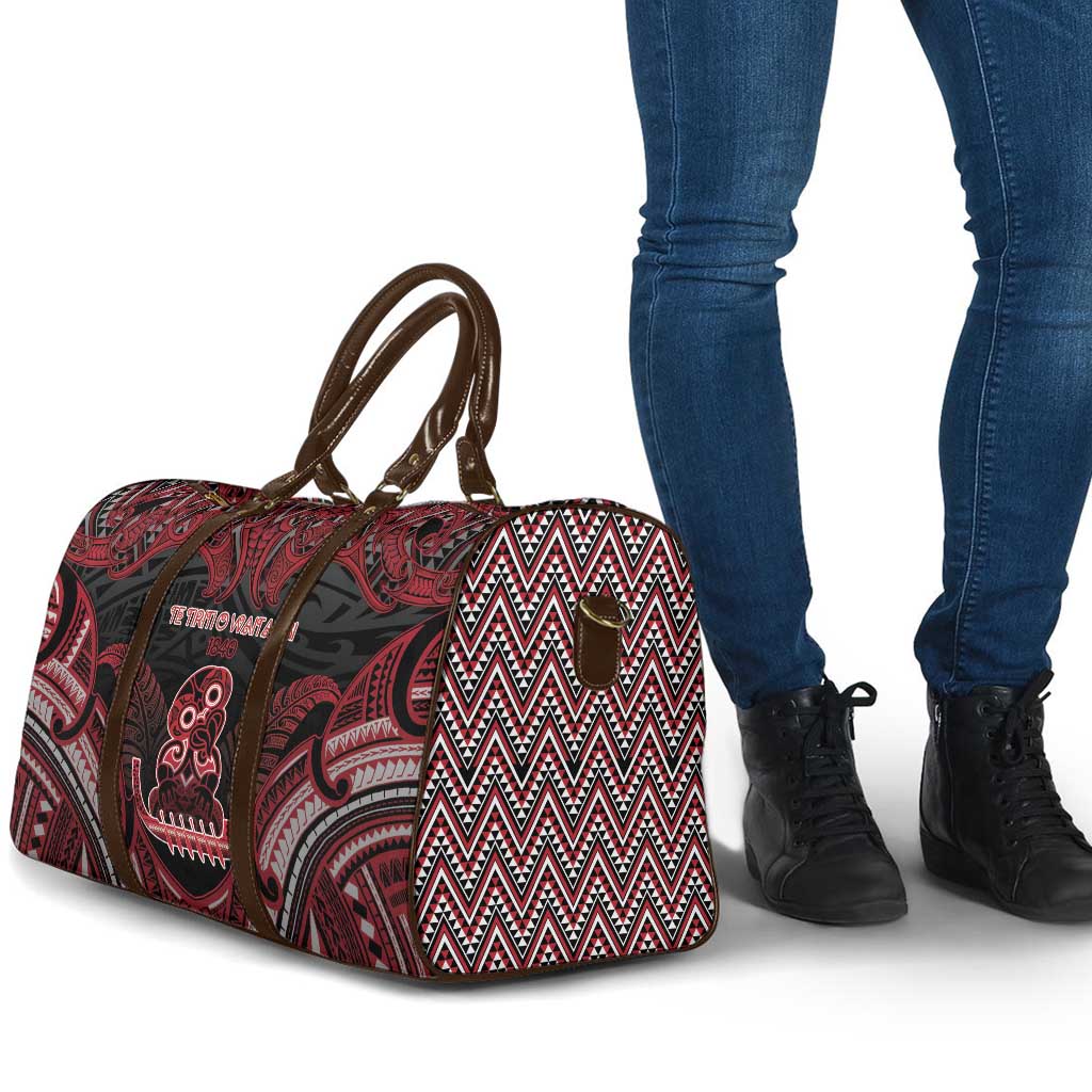 New Zealand Waitangi Day Travel Bag Te Tiriti O Waitangi 1840 - Polynesian Pride