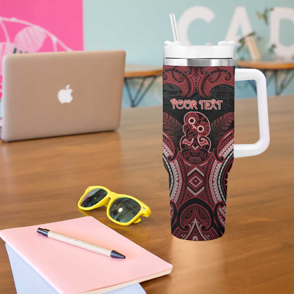 Personalised New Zealand Waitangi Day Tumbler With Handle Te Tiriti O Waitangi 1840 - Polynesian Pride