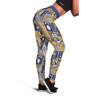 Ekamawir omo Nauru Leggings Pacific Patchwork Xmas Vibes - Polynesian Pride