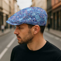 Federated States of Micronesia Merry Christmas Jeff Hat Pacific Patchwork Xmas Vibes - Polynesian Pride