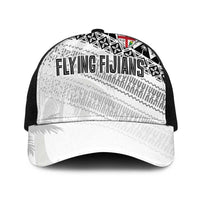 Fiji Rugby Kaiviti Masi Mesh Trucker Cap Black - Polynesian Pride