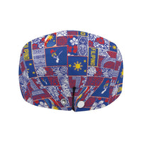 Filipino Maligayang Pasko Jeff Hat Pacific Patchwork Xmas Vibes - Polynesian Pride