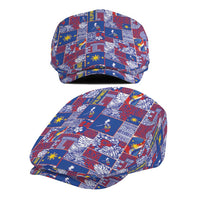 Filipino Maligayang Pasko Jeff Hat Pacific Patchwork Xmas Vibes - Polynesian Pride