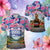 Custom Race Bib and Photo Marathon Polo Shirt Nature and Tropical Style CTM03