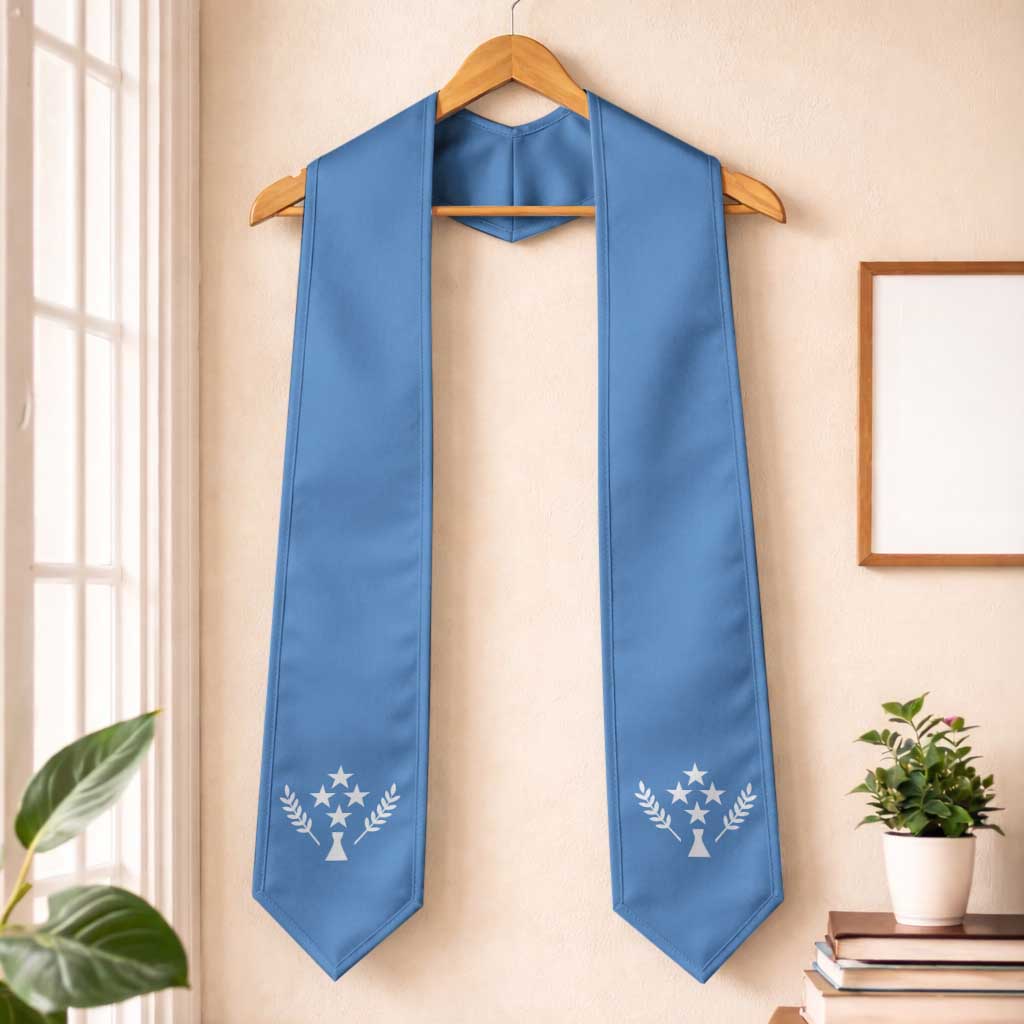 FSM Kosrae Graduation Stole Flag Style