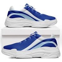 FSM Pohnpei Chunky Sneakers Flag-Inspired Curve Style