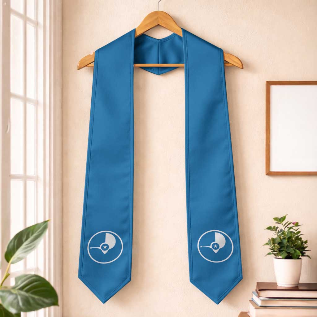 FSM Yap Graduation Stole Flag Style