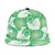Green Aloha Hawaii Snapback Cap Monstera Hibiscus Plumeria Seamless Vibes - Polynesian Pride