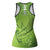 Green Gradient Polynesia Hollow Tank Top Hawaiian Tribal Hammerhead Shark Tattoo - Polynesian Pride