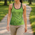 Green Gradient Polynesia Hollow Tank Top Hawaiian Tribal Hammerhead Shark Tattoo - Polynesian Pride
