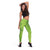 Green Gradient Polynesia Leggings Hawaiian Tribal Hammerhead Shark Tattoo - Polynesian Pride