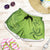 Green Gradient Polynesia Shorts for Women Hawaiian Tribal Hammerhead Shark Tattoo - Polynesian Pride