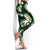 Green Tropical Hawaii Leggings Seamless Monstera Plumeria Hawaiian Pattern - Polynesian Pride