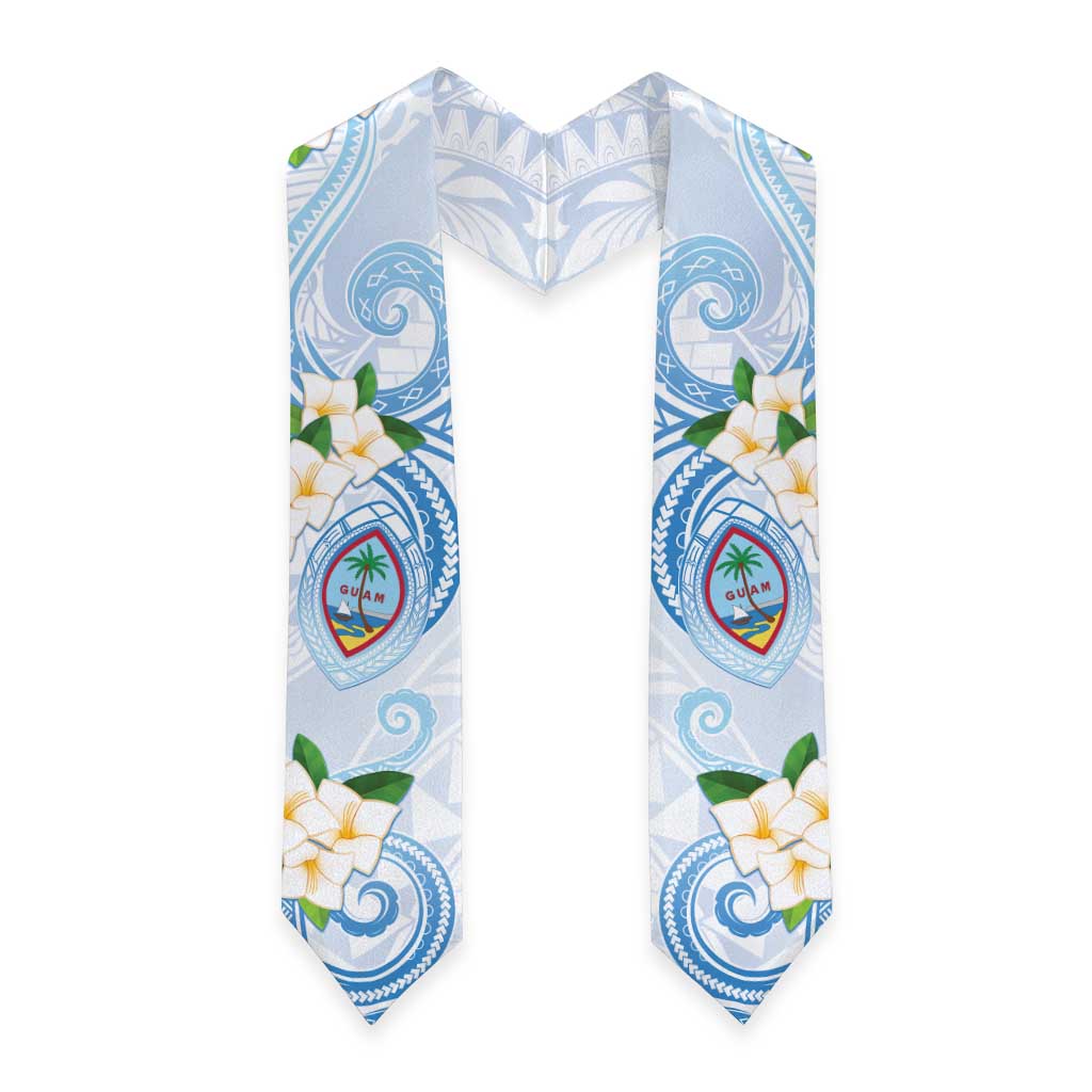 Guam Chamorro Graduation Stole Guasali Flowers Curves Style LT05 - Polynesian Pride