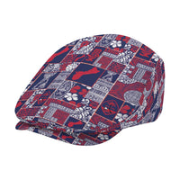 Guam Felis Pasgua Jeff Hat Pacific Patchwork Xmas Vibes - Polynesian Pride