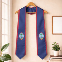 Guam Graduation Stole Flag Style LT05 One Size Blue - Polynesian Pride