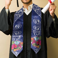Hafa Adai Guam History and Chamorro Heritage Day Graduation Stole Blue Latte Stone LT05 - Polynesian Pride
