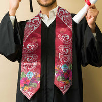 Hafa Adai Guam History and Chamorro Heritage Day Graduation Stole Red Latte Stone LT05 - Polynesian Pride