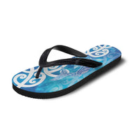 Hammerhead Shark Tattoo New Zealand Flip Flops Maori Galaxy Mangopare Pattern