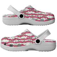 Hawaii Aalii Lei Clogs Shoes Aalii Ku Makani