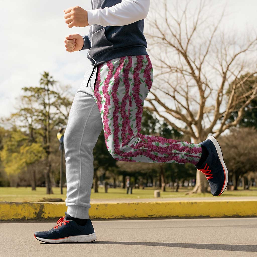 Hawaii Aalii Lei Jogger Pants Aalii Ku Makani