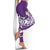 Hawaii Aloha Leggings Plumeria Vintage - Violet