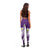 Hawaii Aloha Leggings Plumeria Vintage - Violet