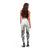 Hawaii Aloha Leggings Plumeria Vintage - White