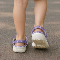 Hawaii Breadfruit Palaka Clogs Shoes Poni Maile Lei - Polynesian Pride